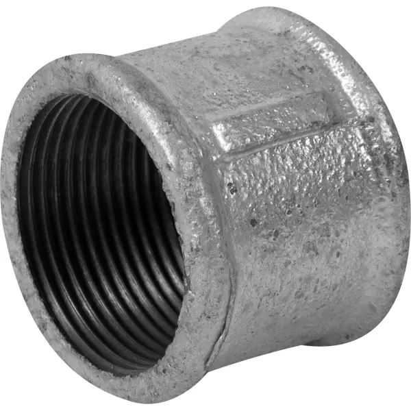 Муфта 1 1/4" ВР мм оцинкованный чугун
