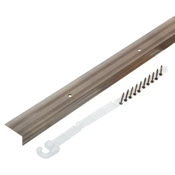 Порог угловой (угол) Artens 40x20x1800 мм цвет медь
