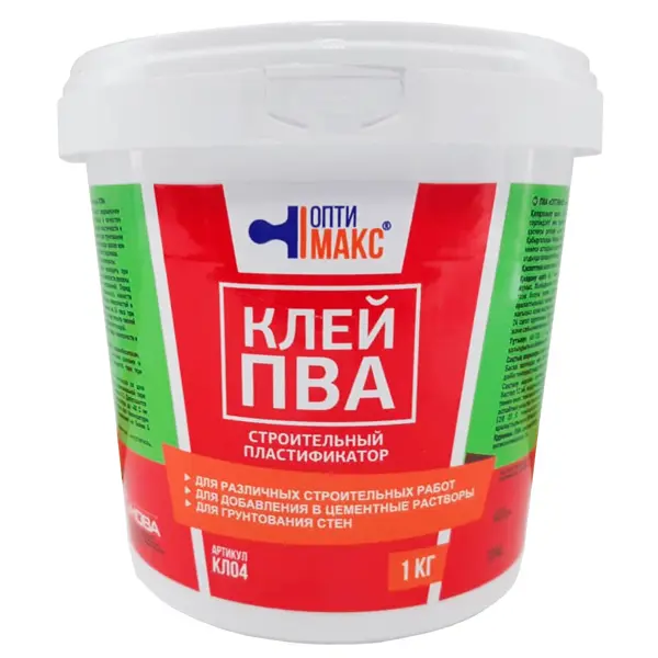 Клей ПВА для пластификации растворов 1 кг