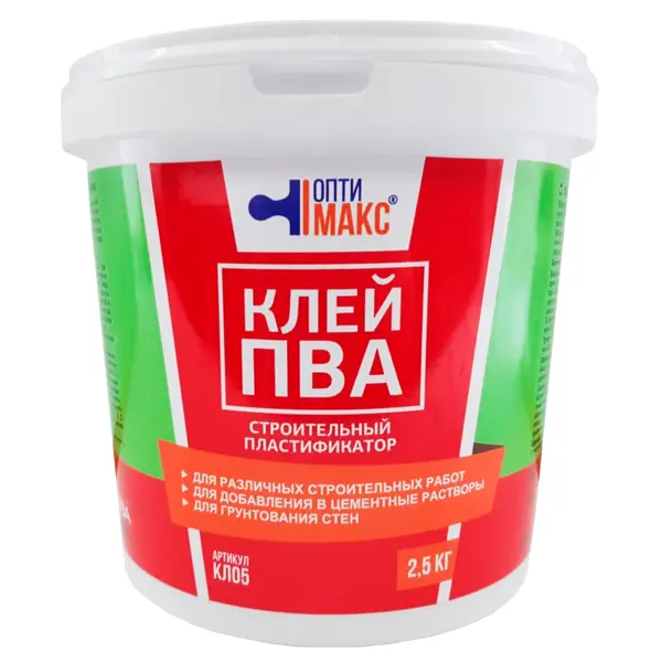 Клей ПВА для пластификации растворов 2.5 кг