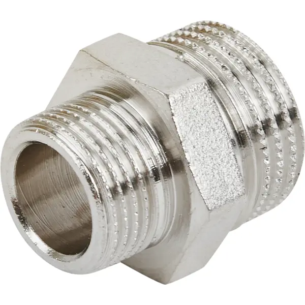 Ниппель переходной Stout 1/2"x3/8" НР мм латунь SFT-0004-001238