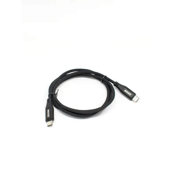 Кабель Oxion Type-C-Type-C 1 м цвет черный
