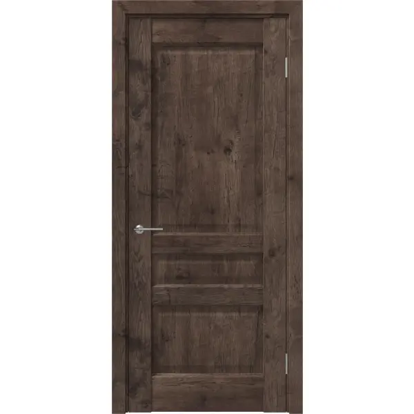 Комплект двери Artens Магнолия глухая 90x200 см ПВХ цвет акация с добором 100 мм