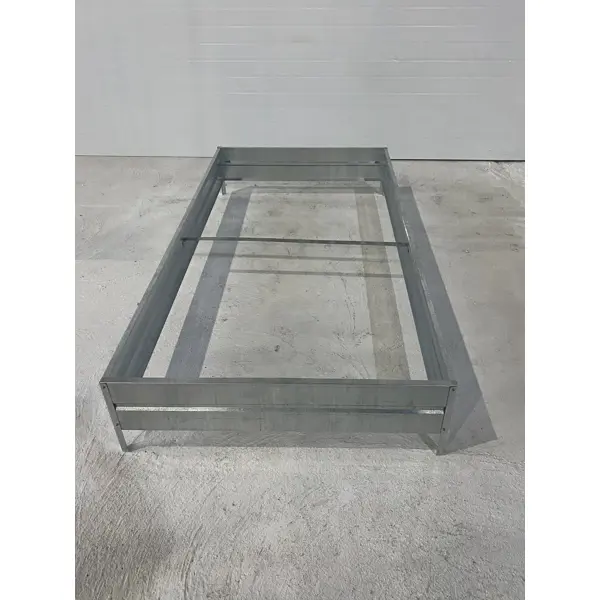 Грядка 0.2x1x2 м оцинкованная сталь