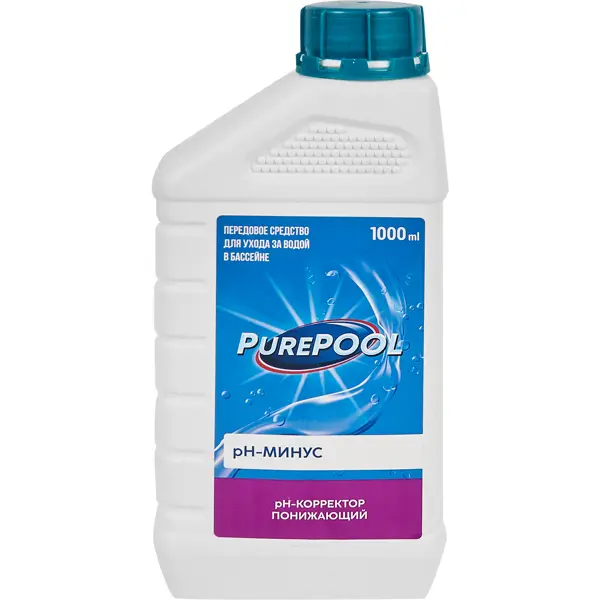 Средство PurePool для понижения кислотности воды в бассейне 1л