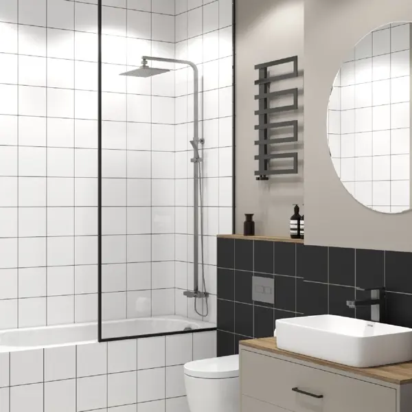 Плитка настенная Axima Вегас 20x20 см 1.04 м² матовая цвет белый