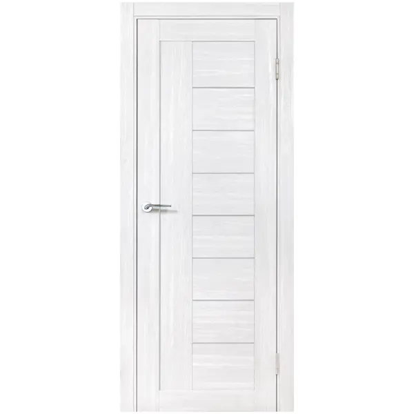 Комплект двери Легда-29 со стеклом 90x200 см Hardflex цвет светло серый без доборов