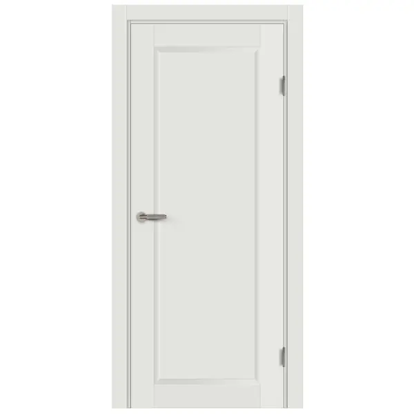 Комплект двери Пьемонт глухая 70x200 см Hardflex белый с добором 200 мм