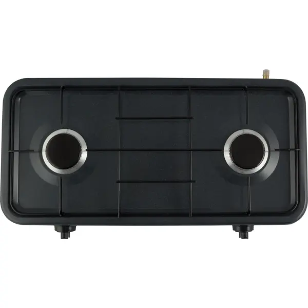 Газовая настольная плита Homestar HS-1202 59 см 2 конфорки цвет черный