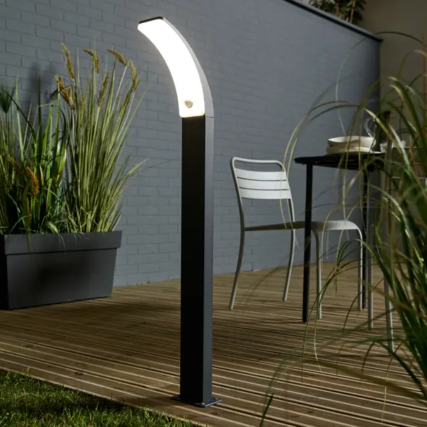 Светильник Inspire Lakko LED 96 см 1000 Лм 4000 К IP44 цвет черный