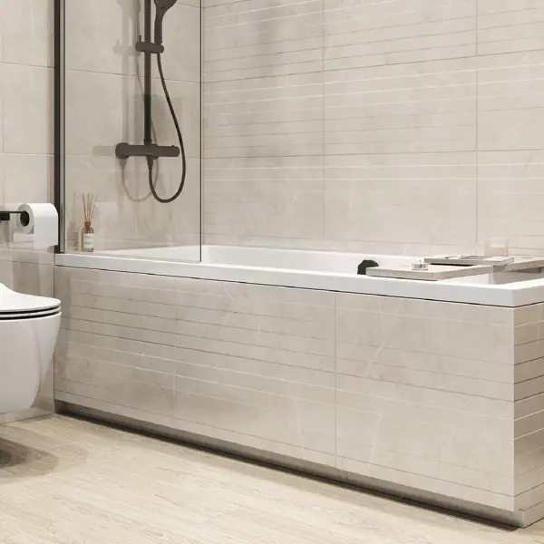 Плитка настенная Cersanit Milana 17359 29.8x59.8 см 1.425 м² глянцевая цвет бежевый