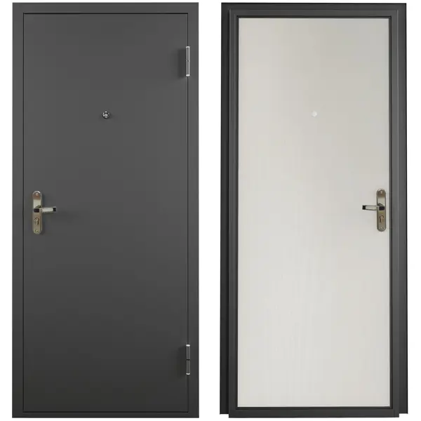 Дверь входная металлическая Спец Pro 96x206 см правая букле
