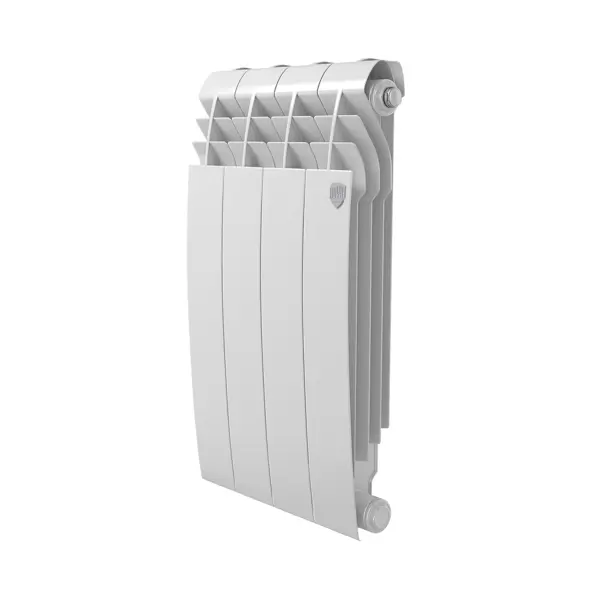 Радиатор секционный Royal Thermo BiLiner B 500/87 4 секции боковое подключение биметалл белый