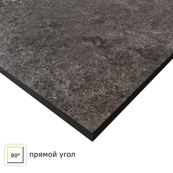 Кухонная столешница Slotex 300x60x1.6 см HPL-пластик цвет вулкано