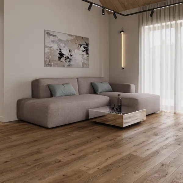 Ламинат Дуб Ковентри 33 класс толщина 8 мм с фаской 2.131 м²