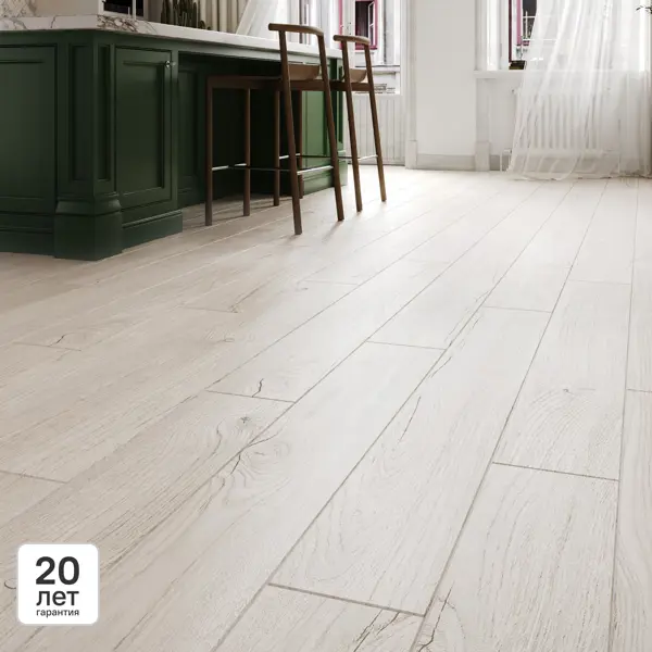 Ламинат KREAFORTA Дуб Нева 33 класс толщина 8 мм с фаской 2.22 м²