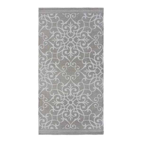 Ковер KREAFORTA Lessa 60x120 см хлопок цвет бежевый