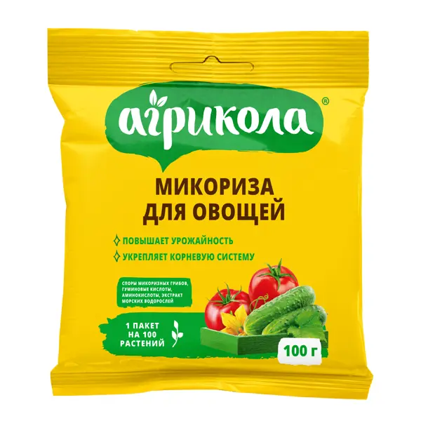 Стимулятор корнеобразования Агрикола Микориза для овощей 100 г