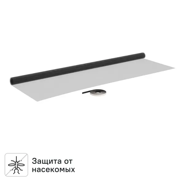 Москитное полотно MONLID 150x250 см черный