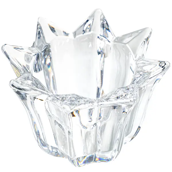 Подсвечник Bohemia Crystal Цветок 8.6x8.6 см