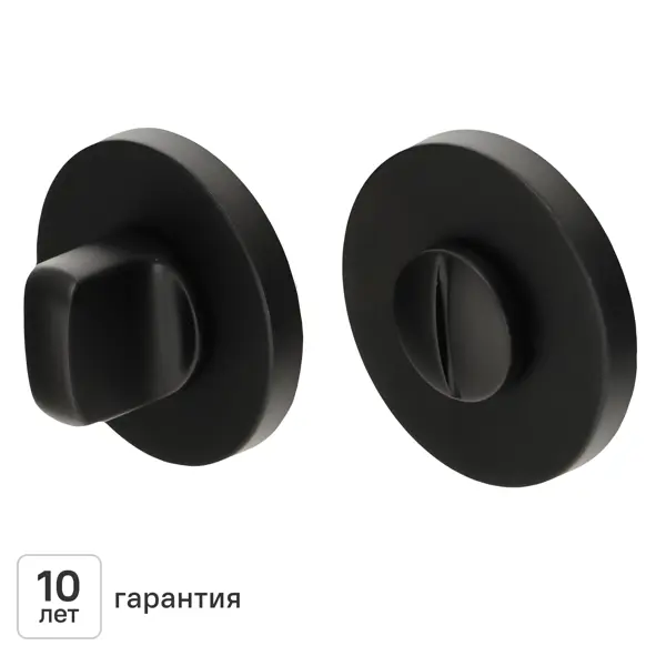 Завертка дверная KREAFORTA WCR2 алюминий цвет черный