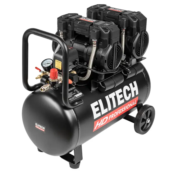 Компрессор сетевой поршневой безмасляный Elitech HD ACF 500-50S