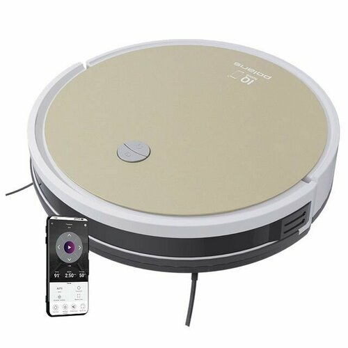 Робот - пылесос Polaris PVCR G2 0826 WIFI IQ Home сухая и влажная уборка / Золотой