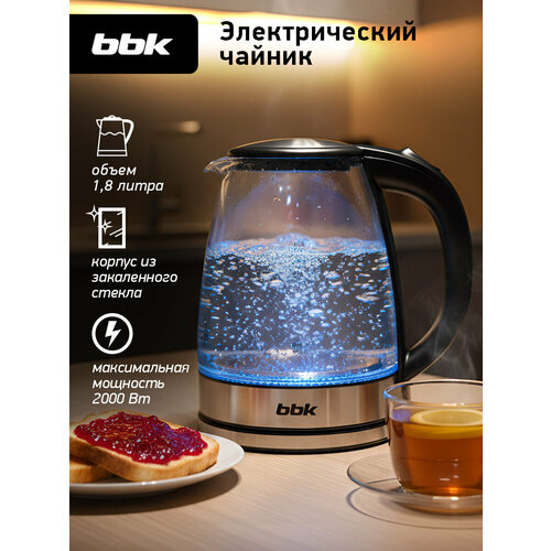 Чайник электрический BBK EK1813G черный