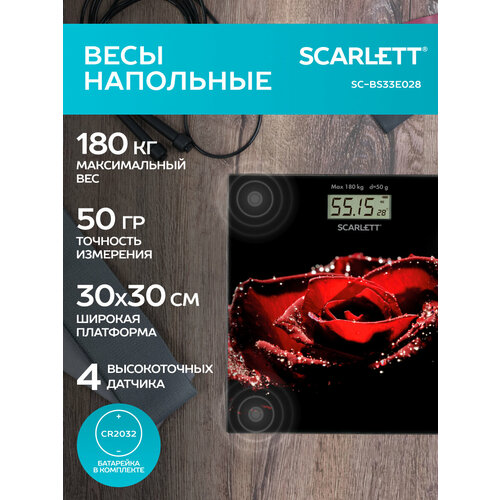 Весы электронные Scarlett SC-BS33E028