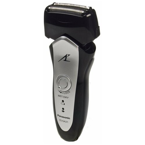 Электробритва Panasonic ES-GA21 70 мм черный/серебристый Ростест (EAC)
