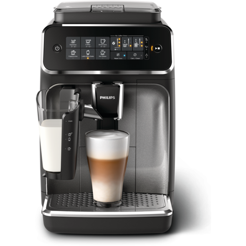 Автоматическая кофемашина Philips EP3246/70 Series 3200 LatteGo черный/серебристый