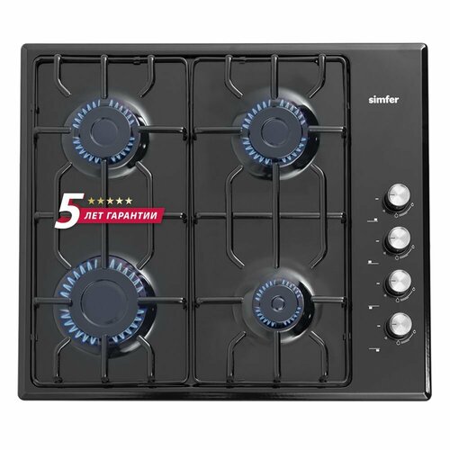 Газовая варочная панель Simfer H60Q40B471
