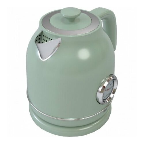 Чайник с датчиком температуры Qcooker Retro Electric Kettle 1.7L (Green/Зеленый) RU
