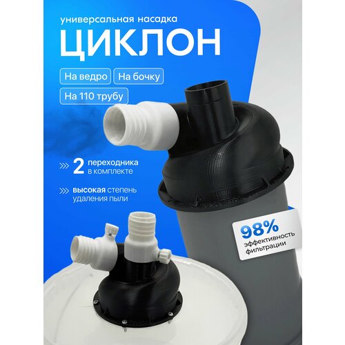 Насадка циклон универсальная на 110 трубу