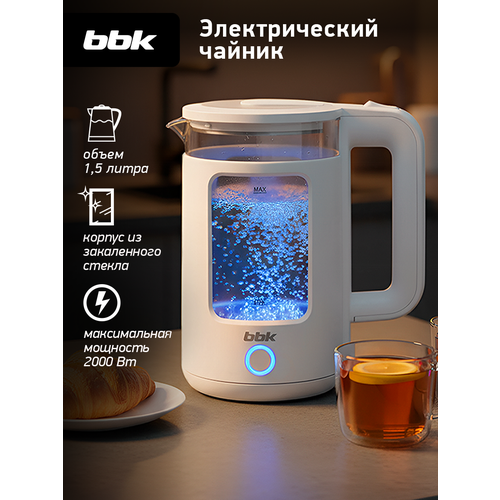 Чайник электрический BBK EK1504 белый