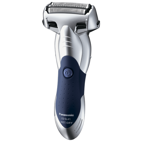 Электробритва Panasonic ES-SL41 65 мм серебристый/синий Ростест (EAC)