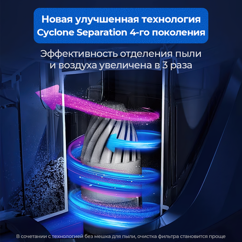Безмешковый пылесос Philips XB2022/81,360 Вт,Диаметр очистки 16 м